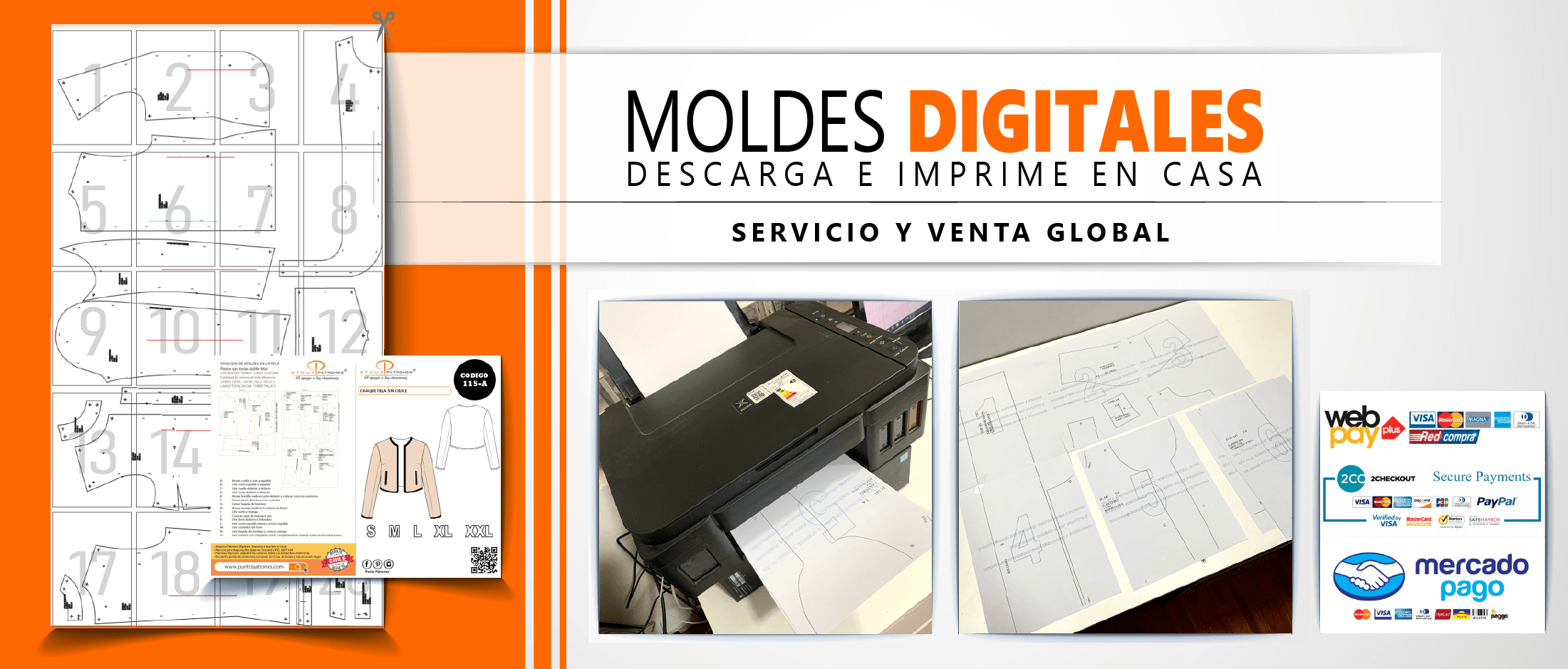 Descarga Moldes y Patrones de Costura para Ropa en PDF