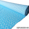Dacrón flores Wilmez Color x Rollo - Turquesa E4330-96