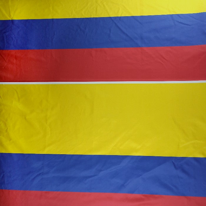 Tela Bandera Antifluido de Colombia Sublimado 70cm x Metros