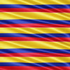 Banderín Satín de Colombia x Metros - COLOMBIA