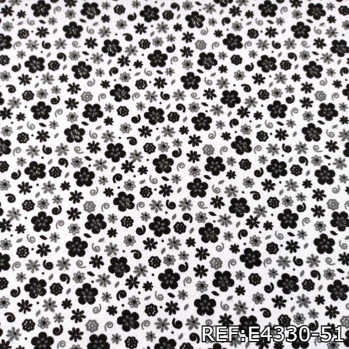 TELA-DACRON-ESTAMPADO-WILMEZ-BLANCO-FLOR-AZUL-REY-E4330