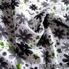 Dacron Flor Leroy x Metros - Negro E5761-55