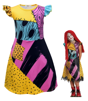 Tela Disfraz De Sally x Metros Envió Casatextil ®