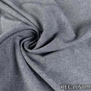 Lino Colegial Gris Melange x Metros