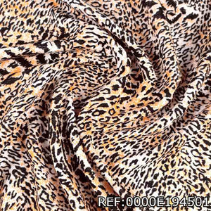 Tela Disfraz de Cavernícola / Leopardo x Rollo