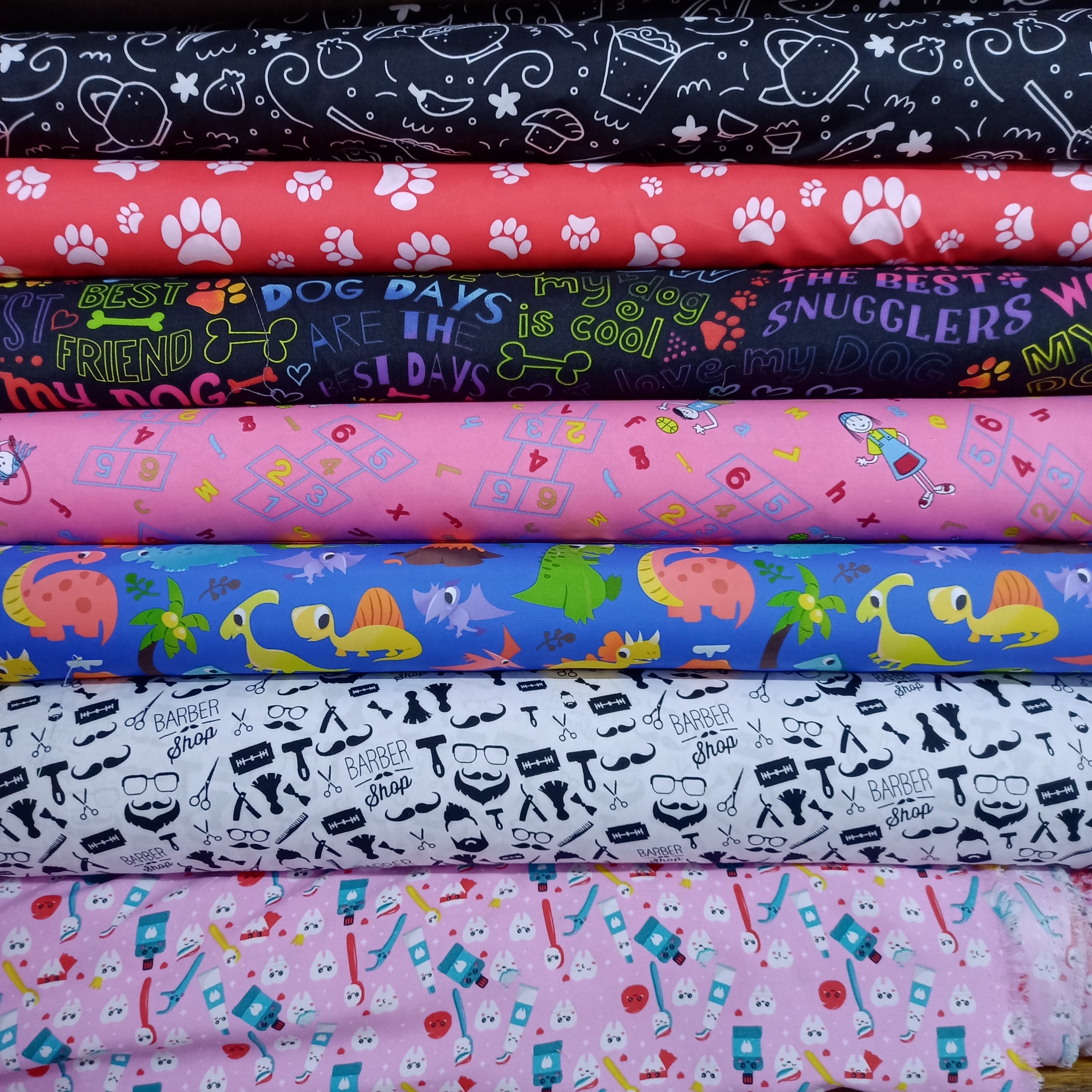 Antifluido Estampado x Metros