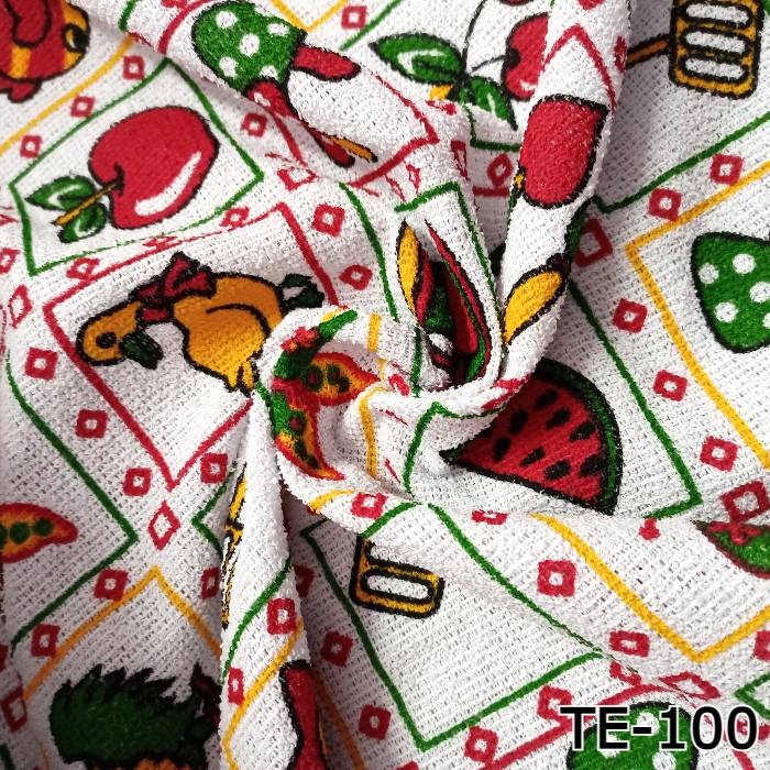 TOALLA-ESTAMPADA-CUADROS-CON-FRUTAS-ESPATULAS-Y-ANIMALES-TE-100