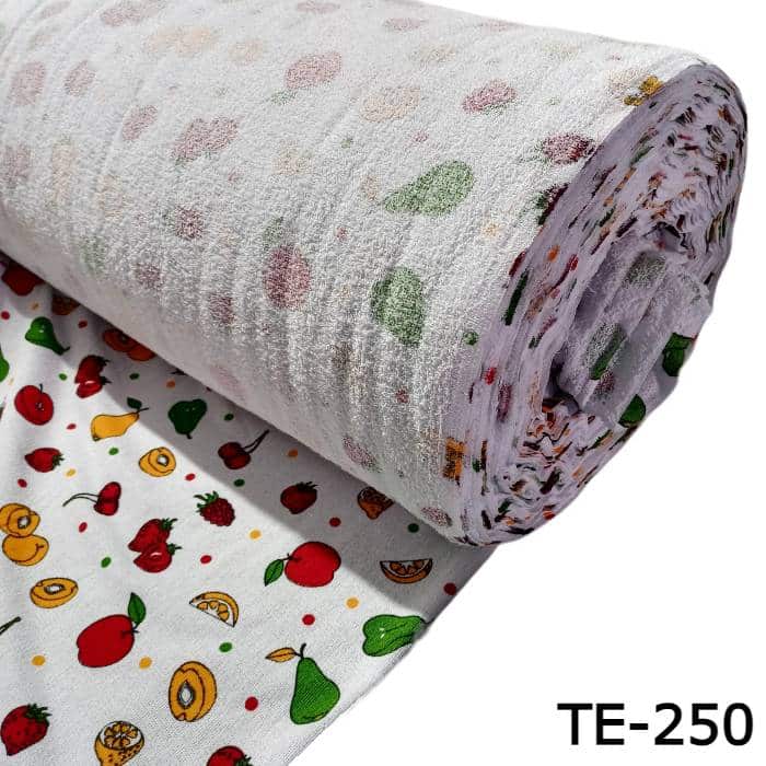 TOALLA-ESTAMPADA-PUNTOS-COLORES-CON-FRUTAS-TE-250