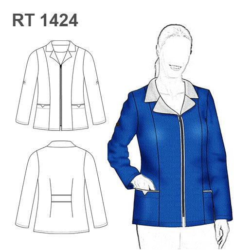 MOLDE CHAQUETA TRABAJO  RT 1424