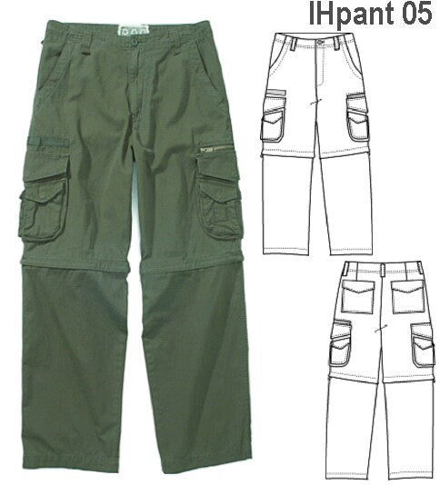 MOLDE PANTALON DESMONTABLE NIÑO 0905