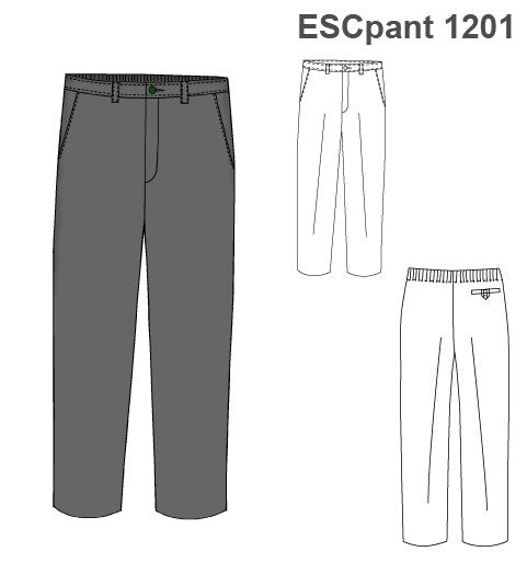 MOLDE PANTALON ESCOLAR 1201