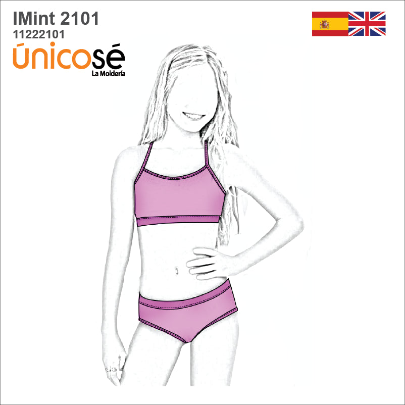 MOLDE CONJUNTO INTERIOR NIÑA 2101
