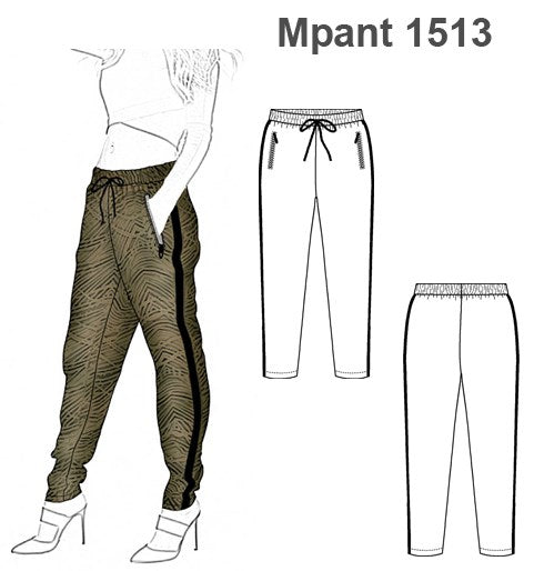 Costura Molde Pantalon Babucha MOLDE: PANTALON CARGO MUJER 2011