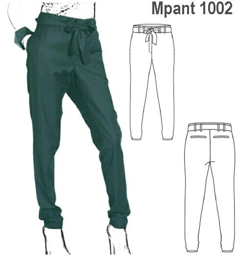 MOLDE PANTALON BABUCHA MUJER 1002