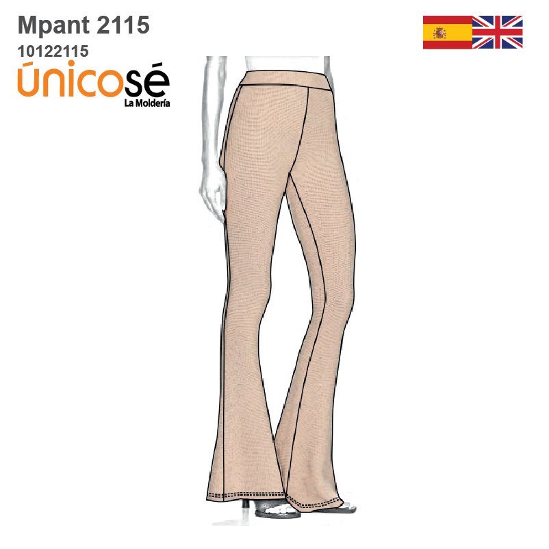 MOLDE PANTALON OXFORD MUJER 2115
