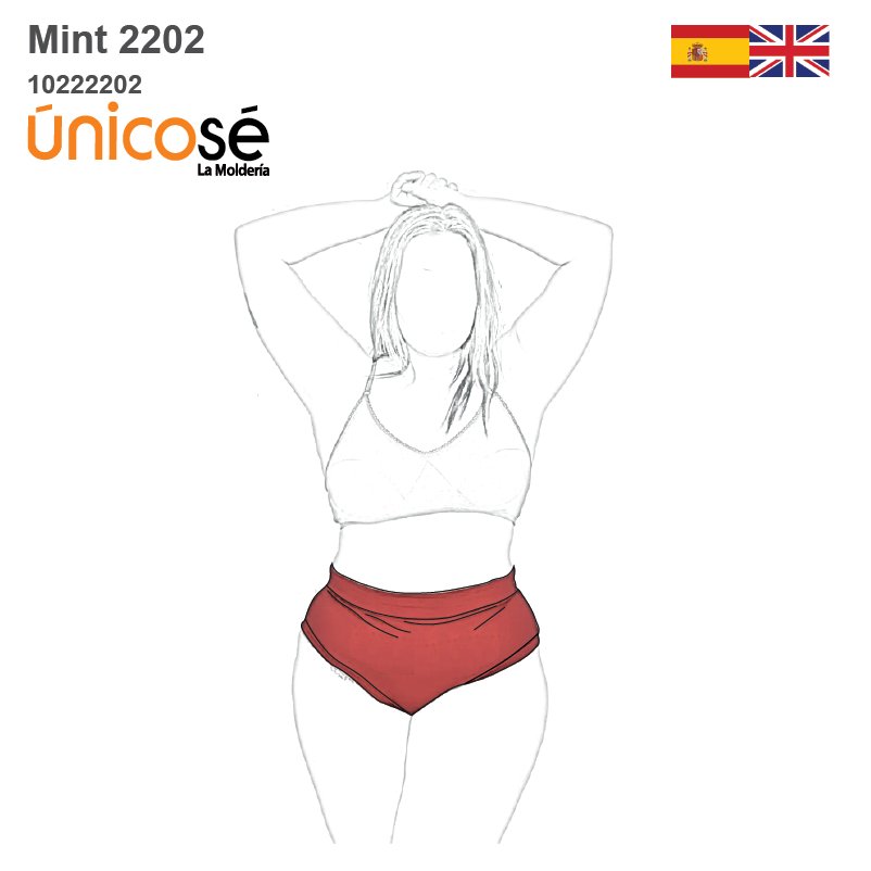 MOLDE CALZON BASICO INTERIOR MUJER 2202