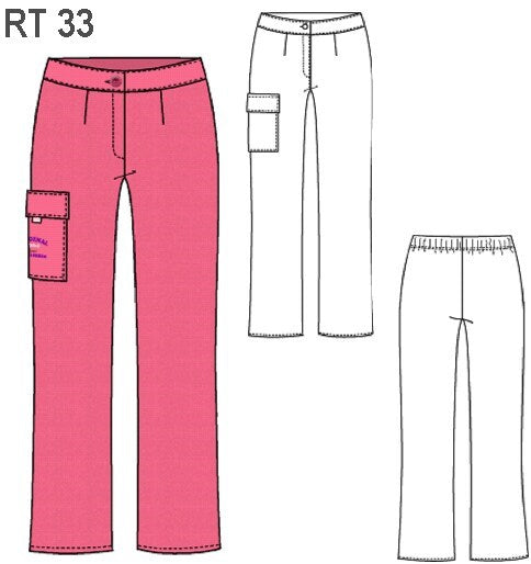 MOLDE PANTALON DE TRABAJO RT 0933