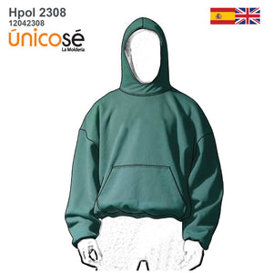 MOLDE POLERON OVERSIZE HOMBRE 2308