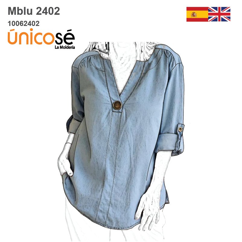 MOLDE BLUSA BLUSON MUJER 10062402 - Main Image