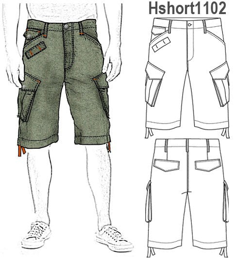 Molde Tallas De Pantaloneta Patrones Medidas De Short Para Hombres