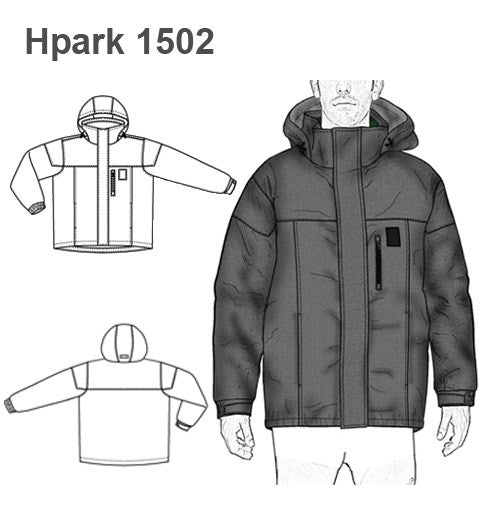 MOLDE PARKA HOMBRE 1502
