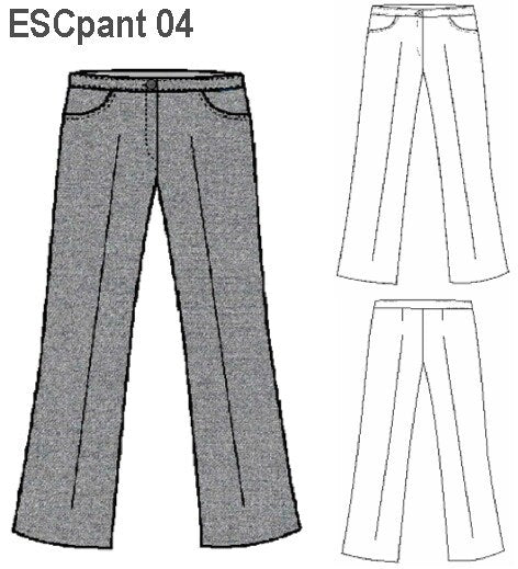 MOLDE PANTALON ESCOLAR 0904