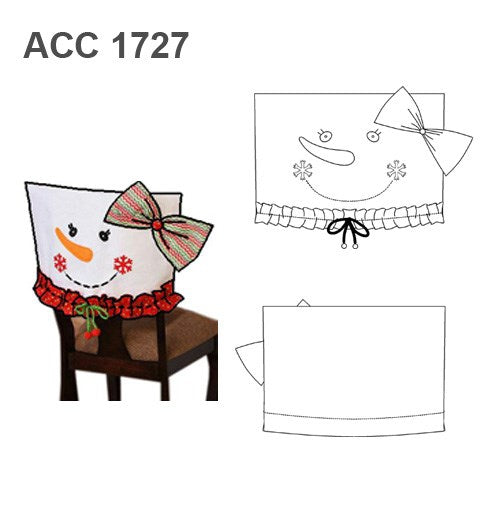 MOLDE FUNDA SILLA NAVIDAD ACC 1727