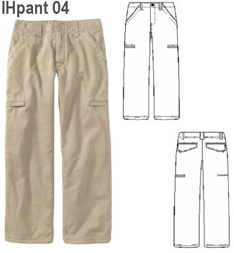 MOLDE PANTALON CLASICO NIÑO 0904