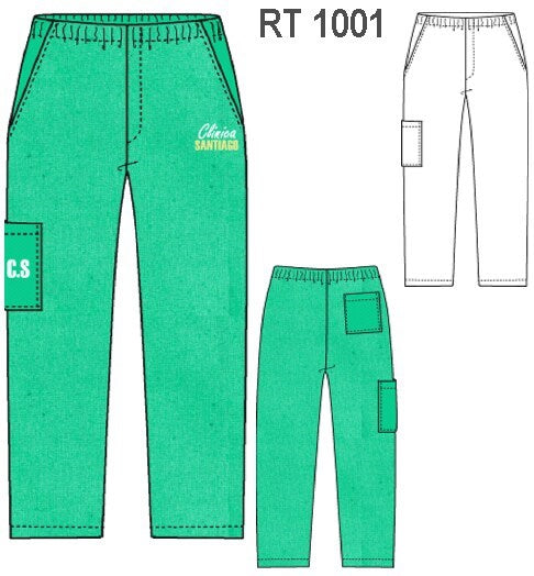 MOLDE PANTALON TRABAJO RT 1001