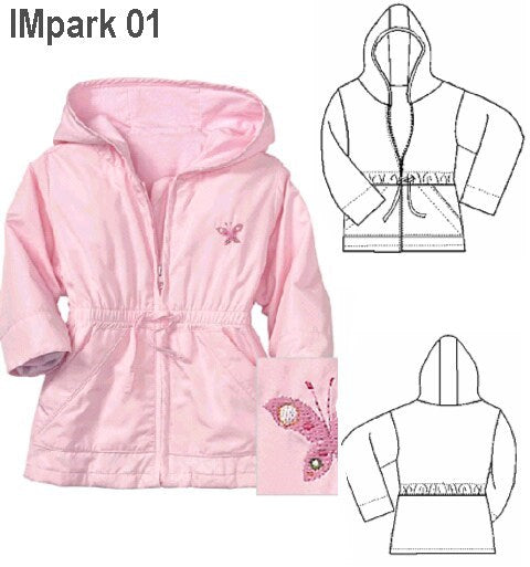 MOLDE PARKA CORTA NIÑA 0901