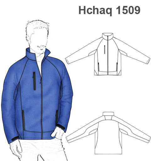 MOLDE CHAQUETA SPORT HOMBRE 1509
