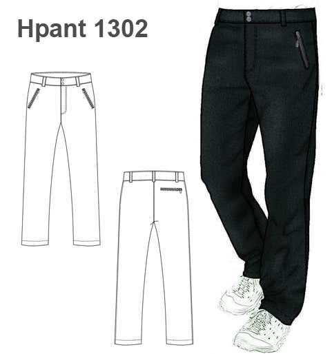 MOLDE PANTALÓN SOFTSHELL HOMBRE 1302
