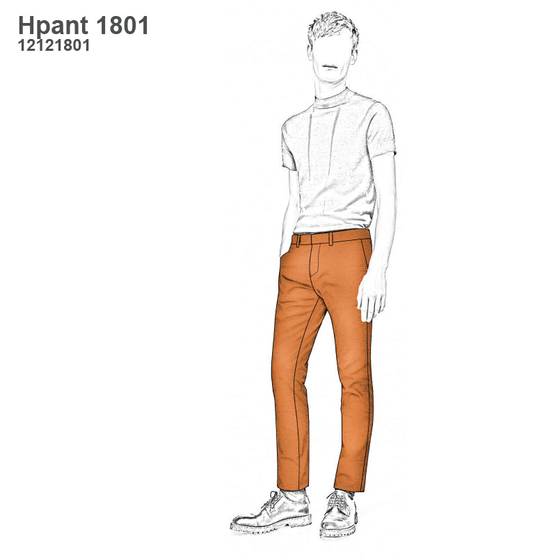 MOLDE PANTALON SLIM FIT HOMBRE 1801