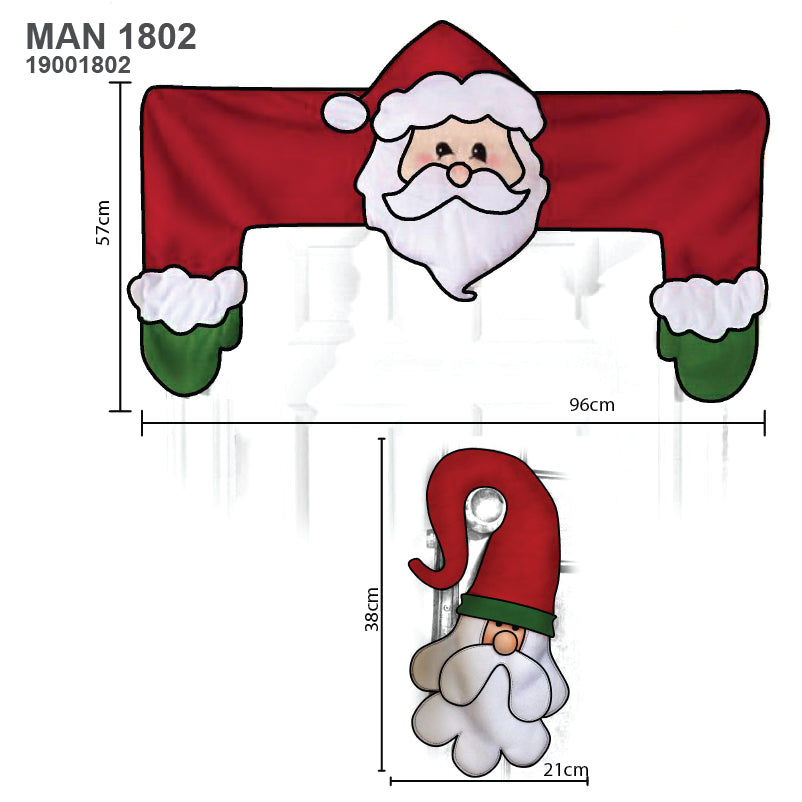 MOLDE SET ENTRADA NAVIDAD MAN 1802