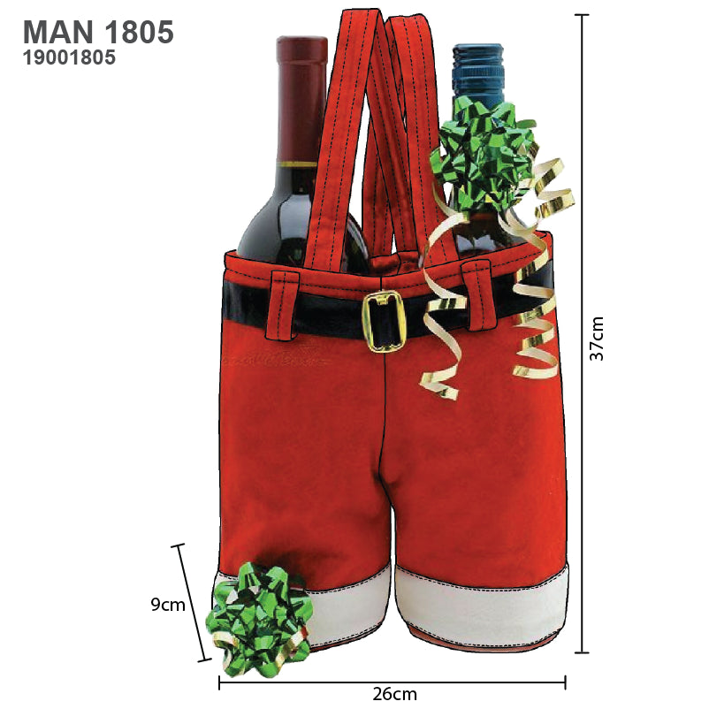 MOLDE BOLSA NAVIDEÑA VINOS MAN 1805