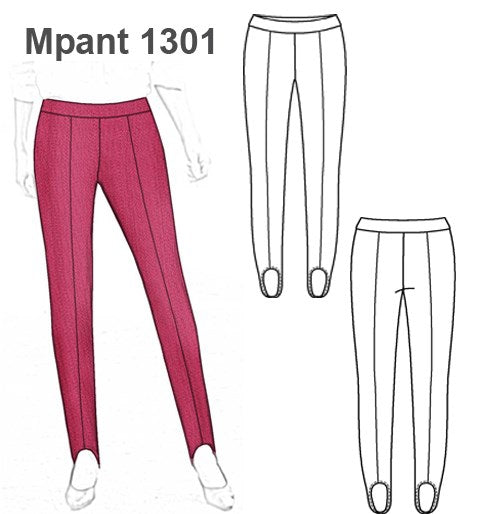 MOLDE PANTALON FUSO MUJER 1301