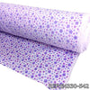 Dacrón Flores Wilmez Blanco x Rollo - Flor Morado E4330-542