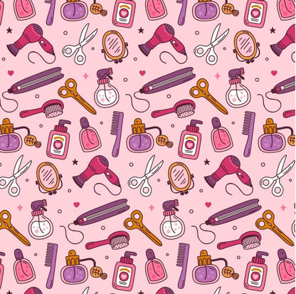 Tela Antifluido para Uniformes de Peluquería y Estilistas