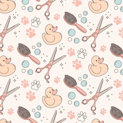 Tela Antifluido para Uniformes de Veterinarios y Groomers