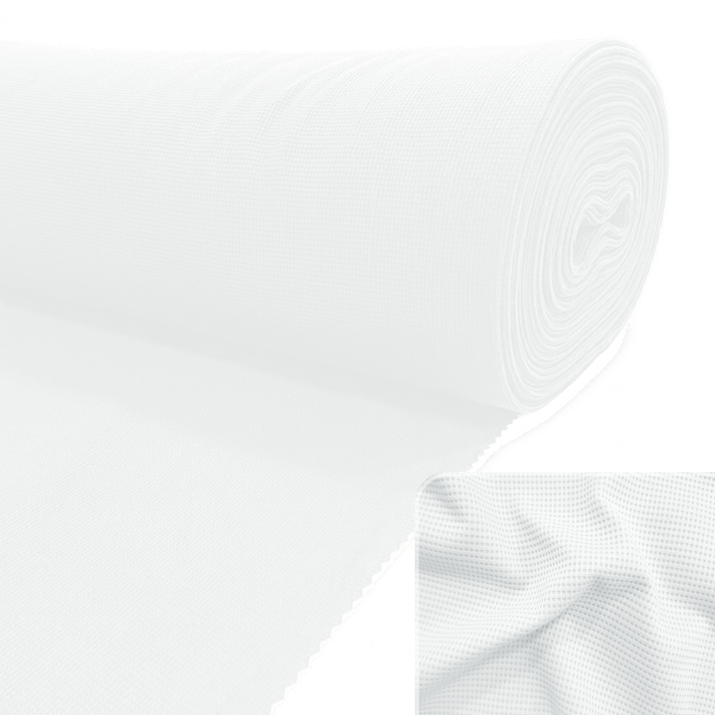 TELA-GALLETA-POLIESTER-SPORT-COLOR-BLANCO