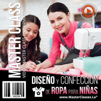 Curso de Diseño y Confección de Ropa Para Niñas