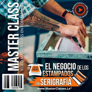 Curso de Estampados con Serigrafía