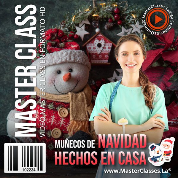 Curso de Muñecos de Navidad Hechos en Casa