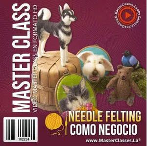 Curso de Needle Felting como Negocio