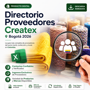 Directorio Proveedores Createx Bogota 2026