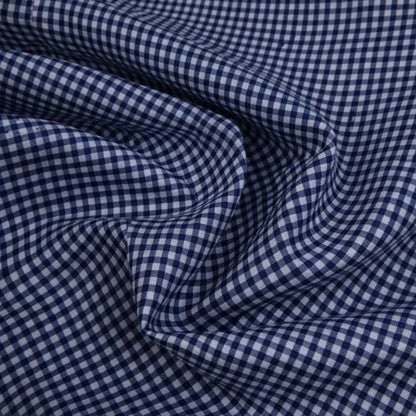 TELA-CAROLINA-POLIESTER-CUADRO-PEQUENO-COLOR-AZUL-OSCURO
