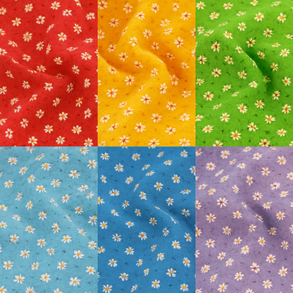 Dacrón Flores Dina Color x Rollo