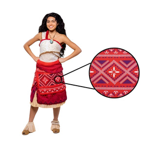 Tela Disfraz de Moana x Metros