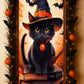 Tela Funda De Halloween Para Puertas de 200cm x 80cm