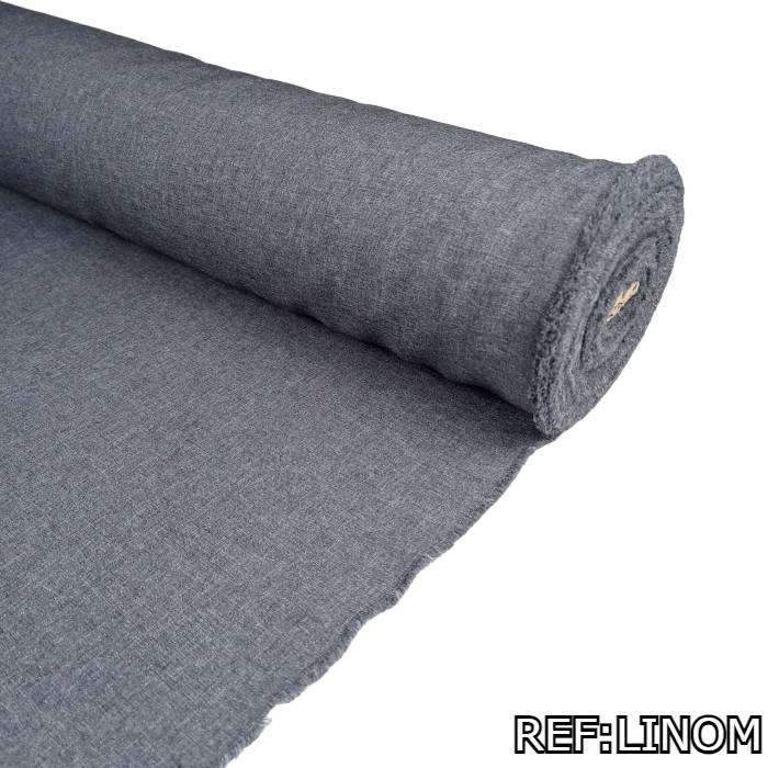 TELA-LINO-MELANGE-COLOR-GRIS-LINOM-G-1